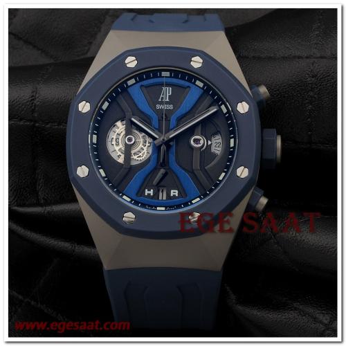 HK2162-AUDEMARS PİGUET ROYAL OAK BLUE ERKEK SAATİ