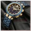 HK2491-VERSACE CHRONO MAVİ ERKEK SAATİ