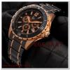 HK2213-GUESS COLLECTİON GCX76004G2S SİYAH GOLD ERKEK SAATİ