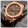 HK2194-AUDEMARS PİGUET ROYAL OAK TURBÜLON KAHVERENGİ