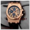 HK2228-AUDEMARS PİGUET ROYAL OAK OFFSHORE ROSE GOLD KRONO