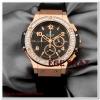 HK2389-HUBLOT GENEVE BİG BANG BAGET TAŞLI ROSE GOLD BAYAN SAATİ