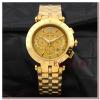 HK2408-VERSACE GOLD CHORONO ERKEK SAATİ