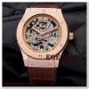 HK2392-HUBLOT VENDOME İSKELET DERİ KORDON