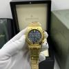 HA2156-AUDEMARS PIGUET FULL GOLD MAVİ KADRAN ERKEK SAAT