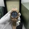 HK2170-AUDEMARS PIGUET ROSE GOLD TAŞLI MAVİ KADRAN ERKEK SAAT